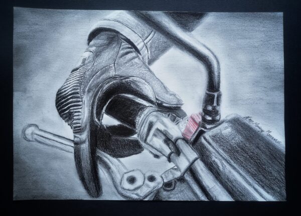 39 - grafitrajz 21x30cm