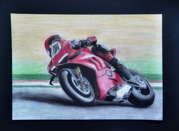 45 -pasztellrajz 30x42cm